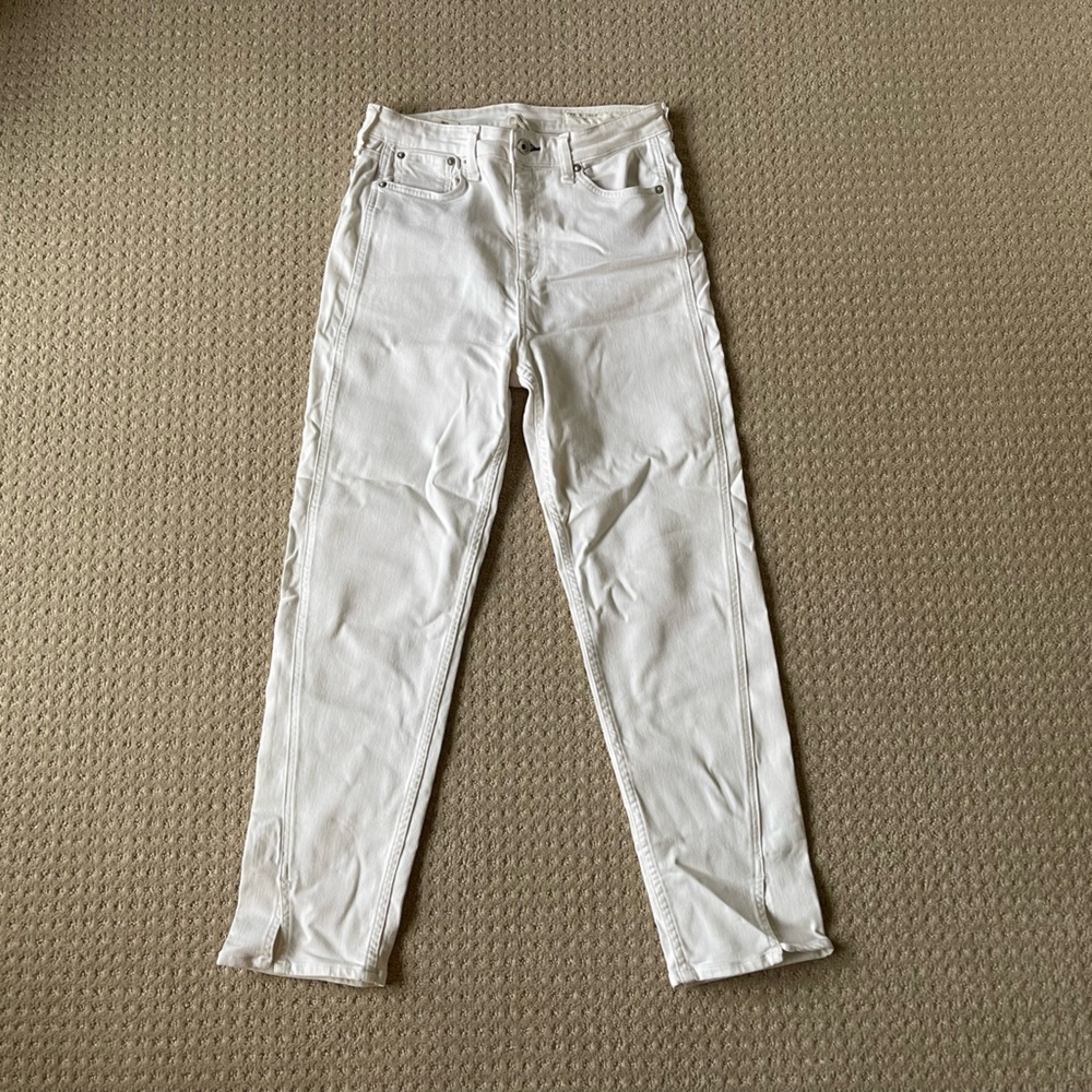 Barely worn white jeans!